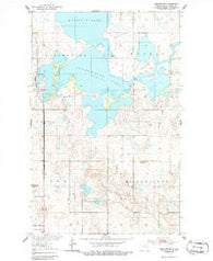 Sweetwater North Dakota Historical topographic map, 1:24000 scale, 7.5 X 7.5 Minute, Year 1951