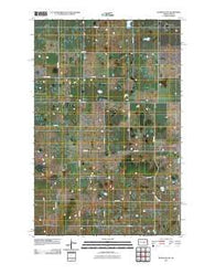 Sykeston SW North Dakota Historical topographic map, 1:24000 scale, 7.5 X 7.5 Minute, Year 2011