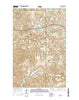 Tagus North Dakota Current topographic map, 1:24000 scale, 7.5 X 7.5 Minute, Year 2014