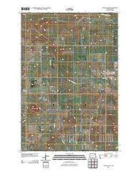 Talbot Butte North Dakota Historical topographic map, 1:24000 scale, 7.5 X 7.5 Minute, Year 2011
