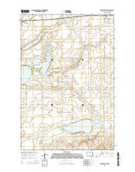 Tappen South North Dakota Current topographic map, 1:24000 scale, 7.5 X 7.5 Minute, Year 2014