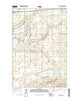 Tappen South North Dakota Current topographic map, 1:24000 scale, 7.5 X 7.5 Minute, Year 2014