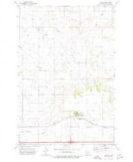 Taylor North Dakota Historical topographic map, 1:24000 scale, 7.5 X 7.5 Minute, Year 1973