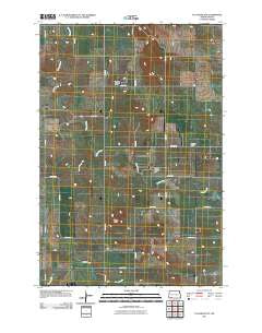 Taylor Butte North Dakota Historical topographic map, 1:24000 scale, 7.5 X 7.5 Minute, Year 2011