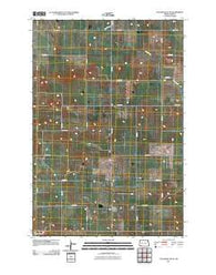 Taylor Butte SE North Dakota Historical topographic map, 1:24000 scale, 7.5 X 7.5 Minute, Year 2011