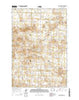 Taylor Butte SE North Dakota Current topographic map, 1:24000 scale, 7.5 X 7.5 Minute, Year 2014