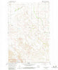 Teepee Buttes North Dakota Historical topographic map, 1:24000 scale, 7.5 X 7.5 Minute, Year 1958
