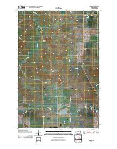 Temvik North Dakota Historical topographic map, 1:24000 scale, 7.5 X 7.5 Minute, Year 2011