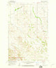 Tepee Buttes North Dakota Historical topographic map, 1:24000 scale, 7.5 X 7.5 Minute, Year 1958