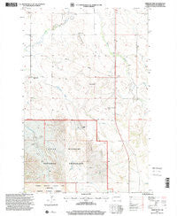 Tepee Buttes North Dakota Historical topographic map, 1:24000 scale, 7.5 X 7.5 Minute, Year 1997