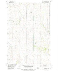 The Hogback North Dakota Historical topographic map, 1:24000 scale, 7.5 X 7.5 Minute, Year 1980