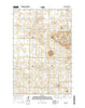 Thelan North Dakota Current topographic map, 1:24000 scale, 7.5 X 7.5 Minute, Year 2014