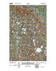 Thompson Lake North Dakota Historical topographic map, 1:24000 scale, 7.5 X 7.5 Minute, Year 2011