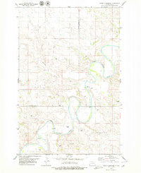 Three V Crossing North Dakota Historical topographic map, 1:24000 scale, 7.5 X 7.5 Minute, Year 1979