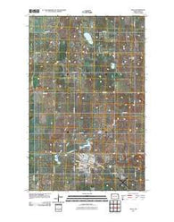 Tioga North Dakota Historical topographic map, 1:24000 scale, 7.5 X 7.5 Minute, Year 2011