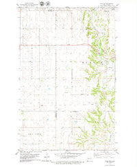 Tioga SE North Dakota Historical topographic map, 1:24000 scale, 7.5 X 7.5 Minute, Year 1979