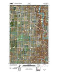 Tioga SE North Dakota Historical topographic map, 1:24000 scale, 7.5 X 7.5 Minute, Year 2011