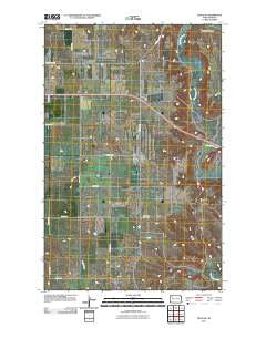 Tioga SE North Dakota Historical topographic map, 1:24000 scale, 7.5 X 7.5 Minute, Year 2011