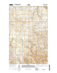 Tioga SW North Dakota Current topographic map, 1:24000 scale, 7.5 X 7.5 Minute, Year 2014