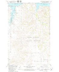 Tobacco Garden Bay North Dakota Historical topographic map, 1:24000 scale, 7.5 X 7.5 Minute, Year 1978