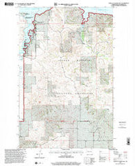 Tobacco Garden Bay North Dakota Historical topographic map, 1:24000 scale, 7.5 X 7.5 Minute, Year 1997