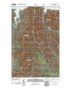 Tobacco Garden Bay North Dakota Historical topographic map, 1:24000 scale, 7.5 X 7.5 Minute, Year 2011