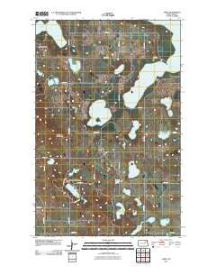 Tokio North Dakota Historical topographic map, 1:24000 scale, 7.5 X 7.5 Minute, Year 2011