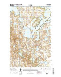 Tokio North Dakota Current topographic map, 1:24000 scale, 7.5 X 7.5 Minute, Year 2014