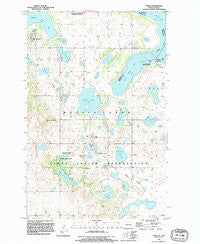 Tokio North Dakota Historical topographic map, 1:24000 scale, 7.5 X 7.5 Minute, Year 1994