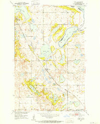 Tokio North Dakota Historical topographic map, 1:24000 scale, 7.5 X 7.5 Minute, Year 1950