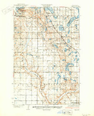 Tokio North Dakota Historical topographic map, 1:62500 scale, 15 X 15 Minute, Year 1931