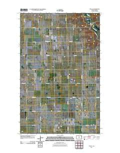 Tolley North Dakota Historical topographic map, 1:24000 scale, 7.5 X 7.5 Minute, Year 2011