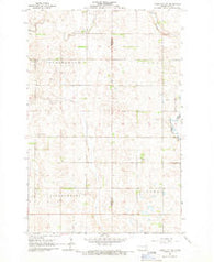 Tower City SW North Dakota Historical topographic map, 1:24000 scale, 7.5 X 7.5 Minute, Year 1965