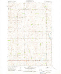 Tower City SW North Dakota Historical topographic map, 1:24000 scale, 7.5 X 7.5 Minute, Year 1965
