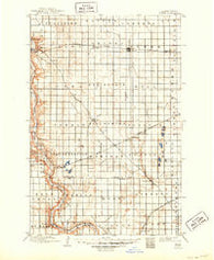 Tower North Dakota Historical topographic map, 1:125000 scale, 30 X 30 Minute, Year 1897
