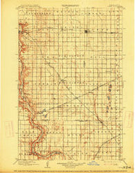 Tower North Dakota Historical topographic map, 1:125000 scale, 30 X 30 Minute, Year 1897