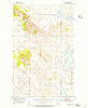 Towner NE North Dakota Historical topographic map, 1:24000 scale, 7.5 X 7.5 Minute, Year 1954