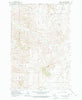 Tracy Mountain North Dakota Historical topographic map, 1:24000 scale, 7.5 X 7.5 Minute, Year 1962