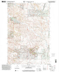Tracy Mountain North Dakota Historical topographic map, 1:24000 scale, 7.5 X 7.5 Minute, Year 1997