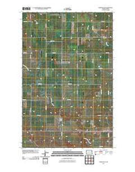 Trenton NE North Dakota Historical topographic map, 1:24000 scale, 7.5 X 7.5 Minute, Year 2011