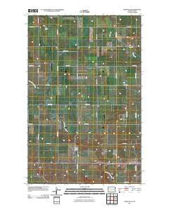 Trenton NE North Dakota Historical topographic map, 1:24000 scale, 7.5 X 7.5 Minute, Year 2011