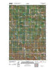 Trenton NE North Dakota Historical topographic map, 1:24000 scale, 7.5 X 7.5 Minute, Year 2011