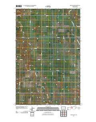 Trenton NW North Dakota Historical topographic map, 1:24000 scale, 7.5 X 7.5 Minute, Year 2011