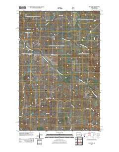 Trotters North Dakota Historical topographic map, 1:24000 scale, 7.5 X 7.5 Minute, Year 2011