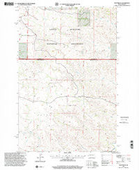 Trotters SE North Dakota Historical topographic map, 1:24000 scale, 7.5 X 7.5 Minute, Year 1997