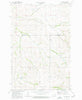 Trotters North Dakota Historical topographic map, 1:24000 scale, 7.5 X 7.5 Minute, Year 1974