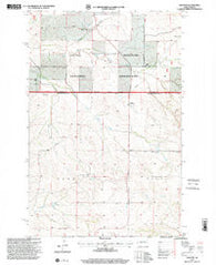 Trotters North Dakota Historical topographic map, 1:24000 scale, 7.5 X 7.5 Minute, Year 1997