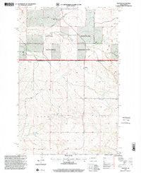 Trotters North Dakota Historical topographic map, 1:24000 scale, 7.5 X 7.5 Minute, Year 1997