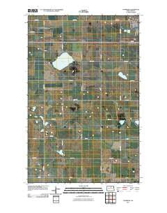 Tunbridge North Dakota Historical topographic map, 1:24000 scale, 7.5 X 7.5 Minute, Year 2011