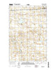 Tunbridge North Dakota Current topographic map, 1:24000 scale, 7.5 X 7.5 Minute, Year 2014